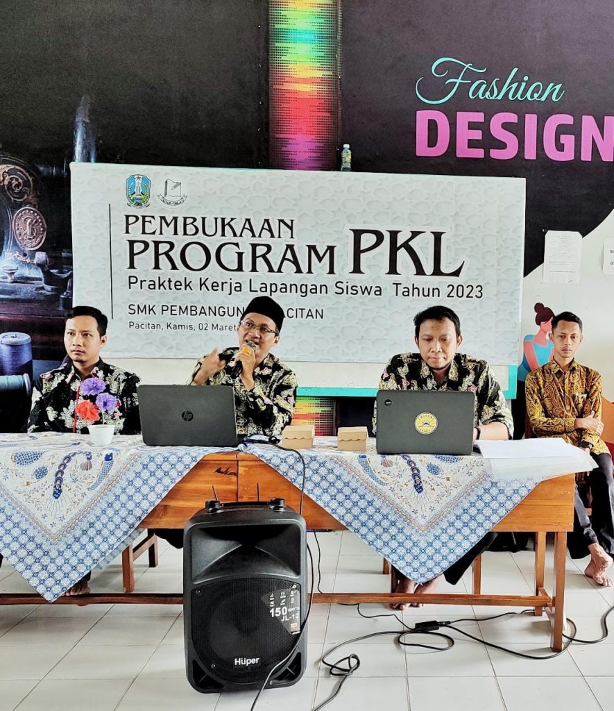 Pembukaan Program PKL Tahun 2023 SMK Pembangunan Pacitan